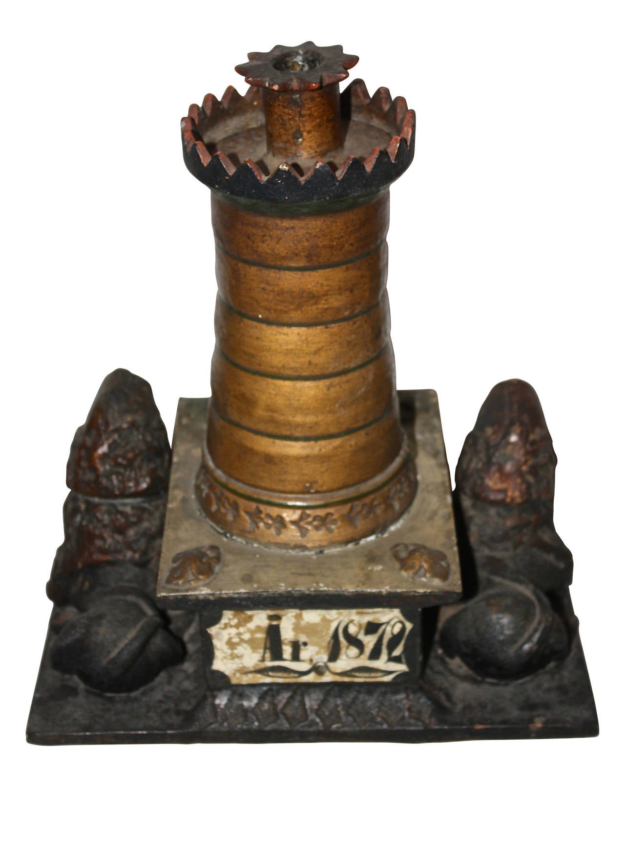 Ceramic Inkwell, Late 19th Century, Sweden For Sale 1