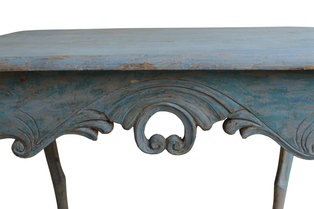 18th Century Rococo Side Table 1