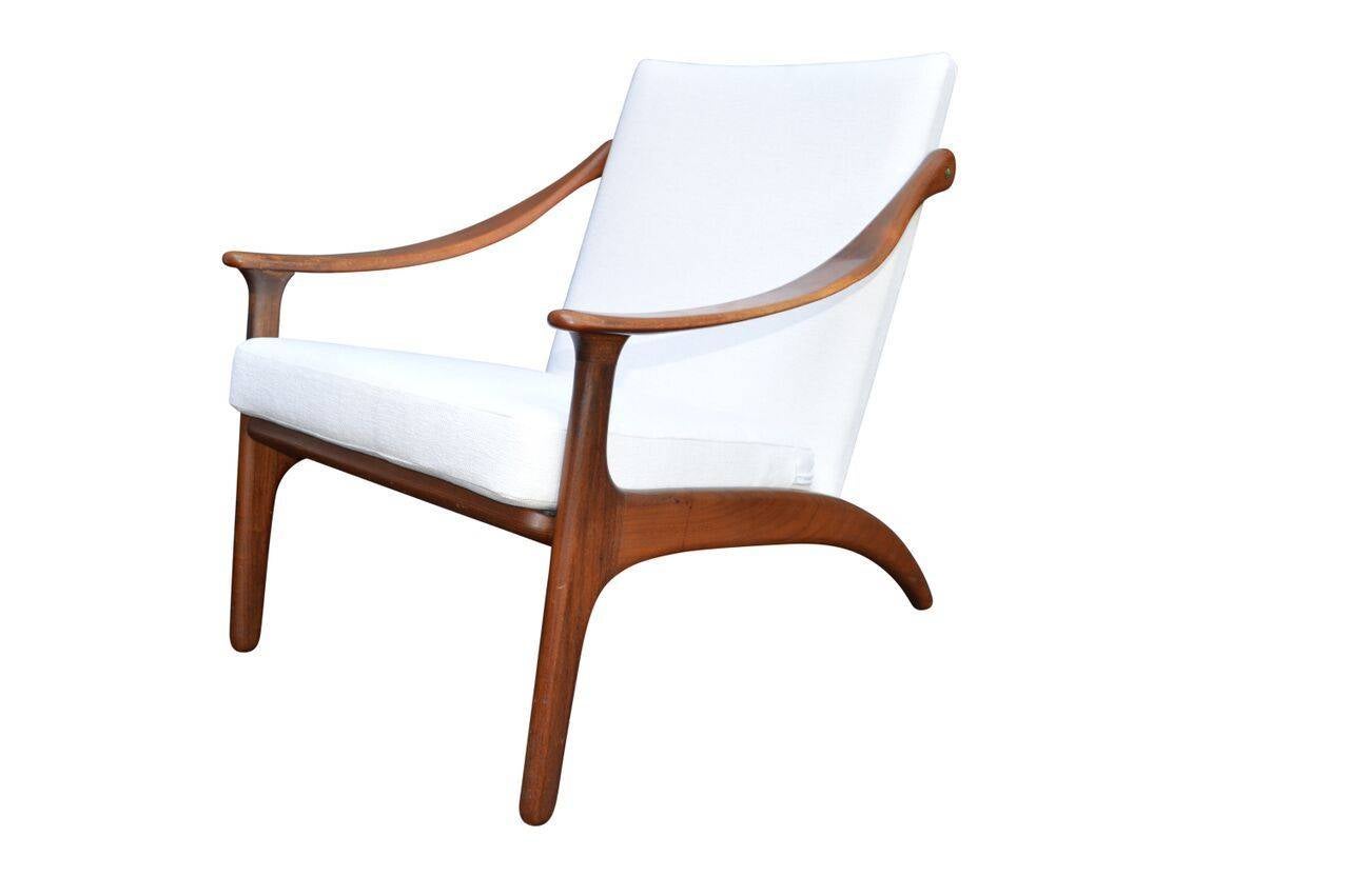 20th Century Pair of Danish Modern Lounge Chairs by Hovmand Olesen
