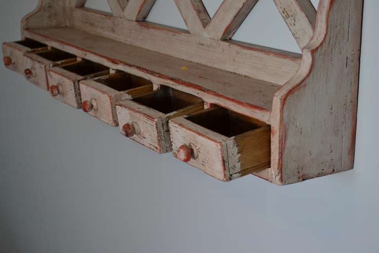 Swedish 19th Century Gustavian Kitchen Shelf