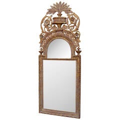 18th Century Gilded Louis XVI Mirror 5
