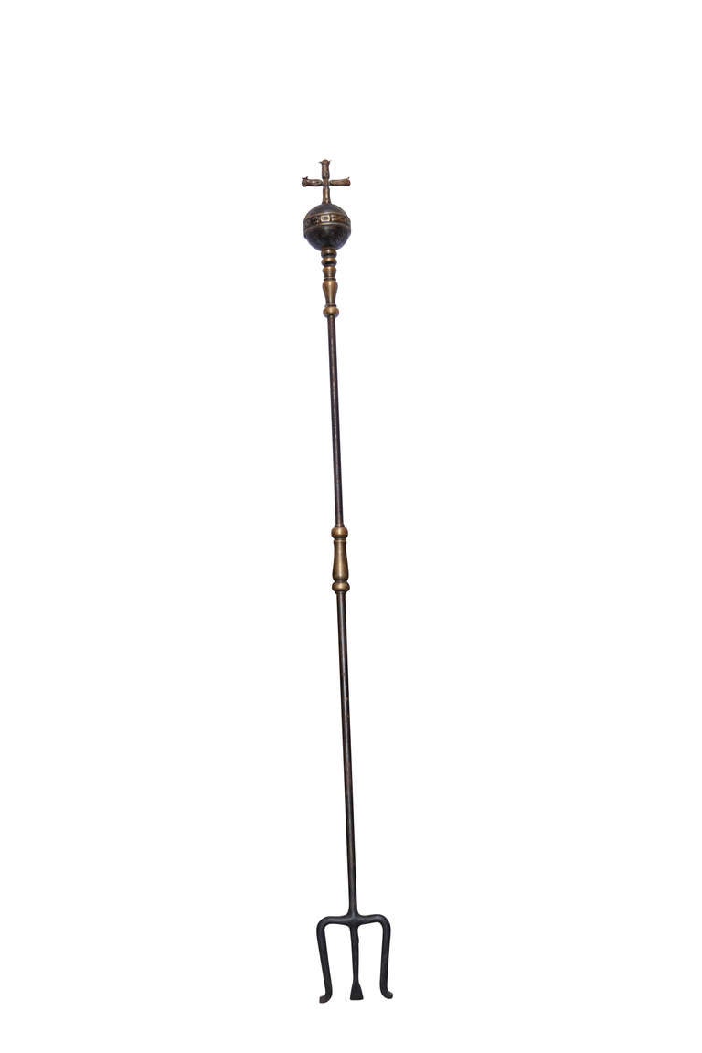 Baroque 17th C. Fireplace Fork