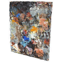 Artiste danois contemporain, peinture à l'huile sur toile par Lars Dan