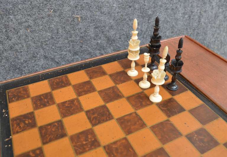 chess side table