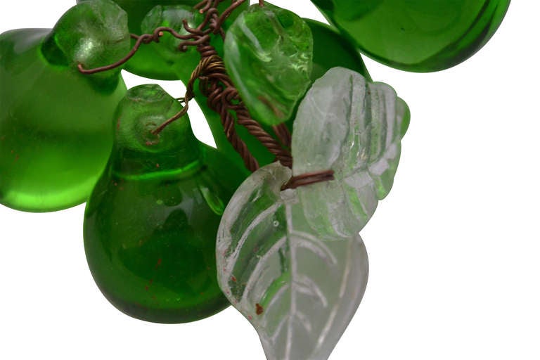 Mid-20th Century Collection Of 8 Lucite Grapes