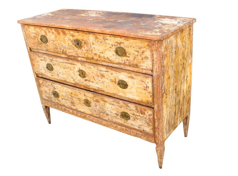 18th Century Gustavian Chest Of Drawers, Sweden 1790 5