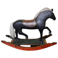 Antique 19th Century Rocking Horse
