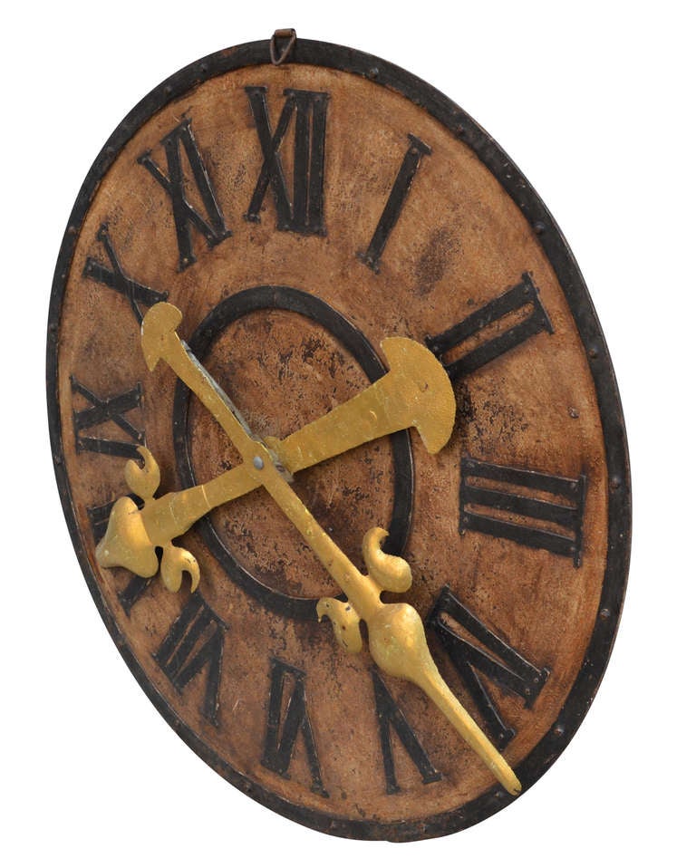 German 19th c. Church-Tower Clock Arms