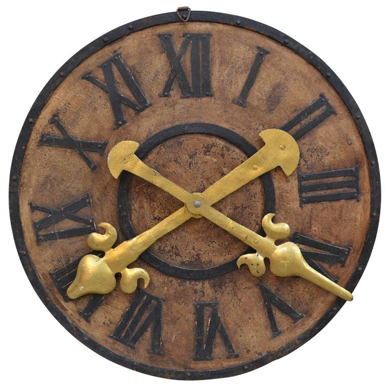 19th c. ChurchTower Clock Arms at 1stdibs