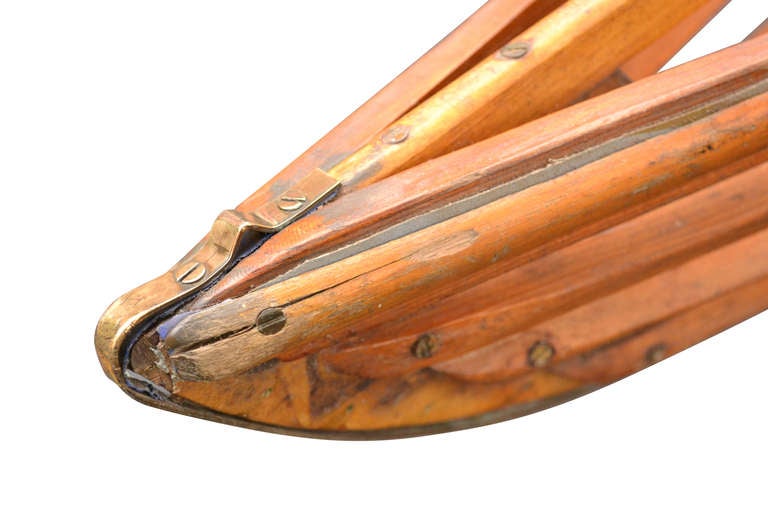 Wood Large Skeleton Kayak, 