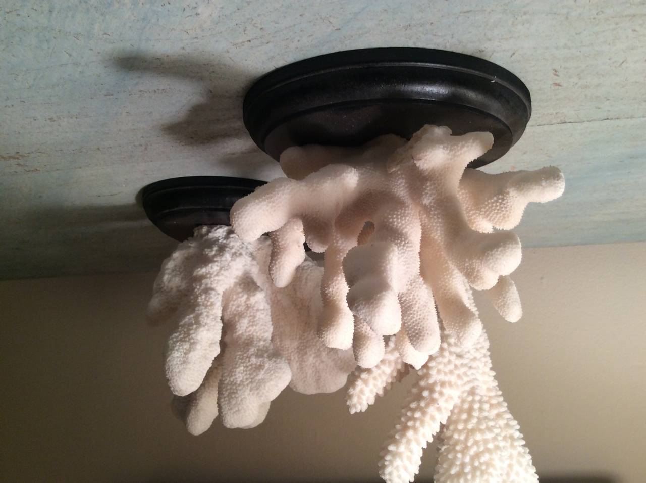 Unknown Set of Decorative Coral Works of Art