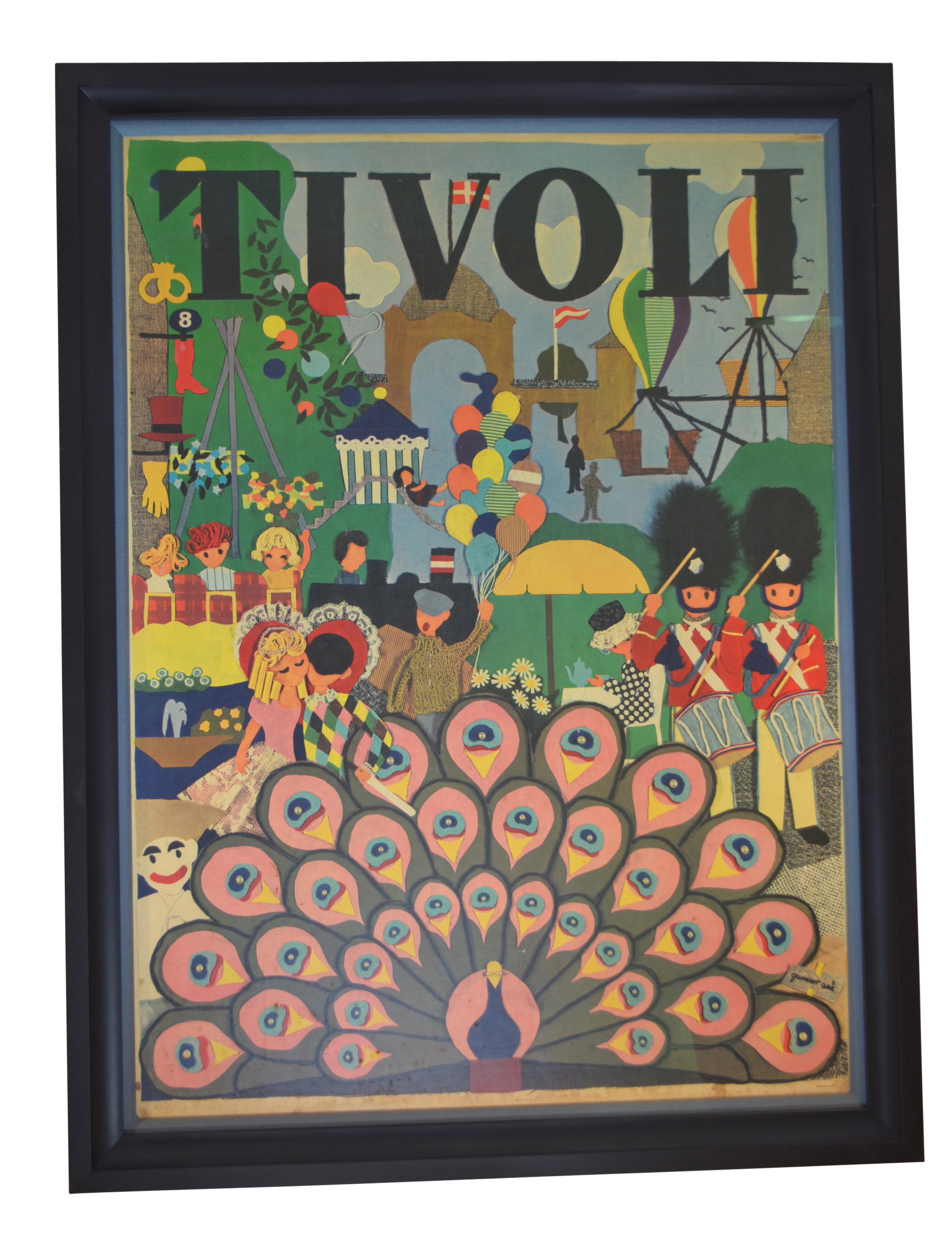 Copenhagen Tivoli Poster, 1971