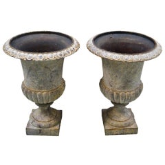 Antique Pair of garden vases