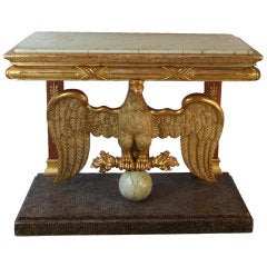 Gustavian Eagle Console Table 1800-1810