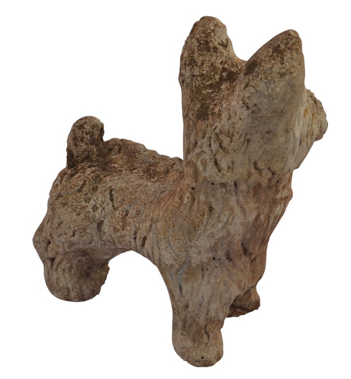 Dog Garden Stone Statute - West Highland Terrier