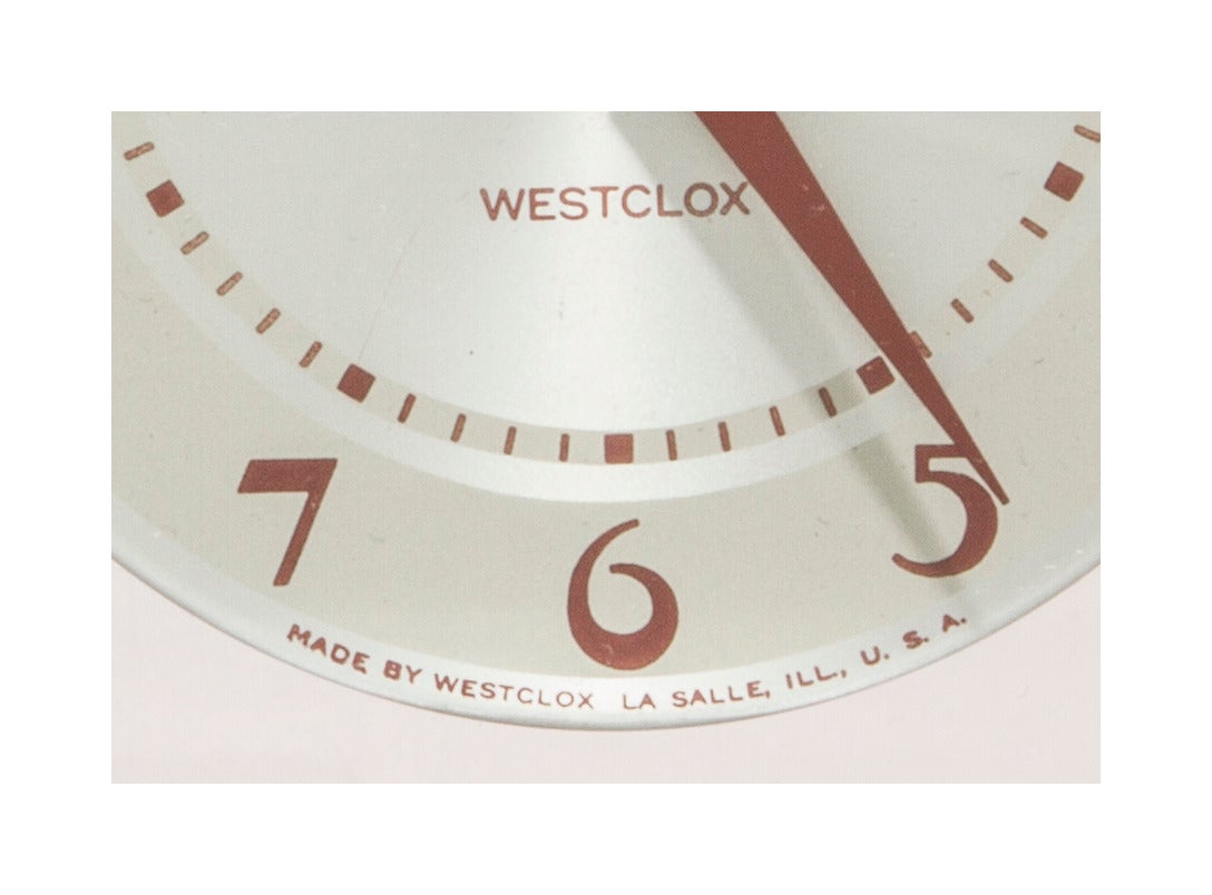 Art Deco Clock by Westclox 1