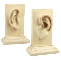 Unusual  Bookends with Ears