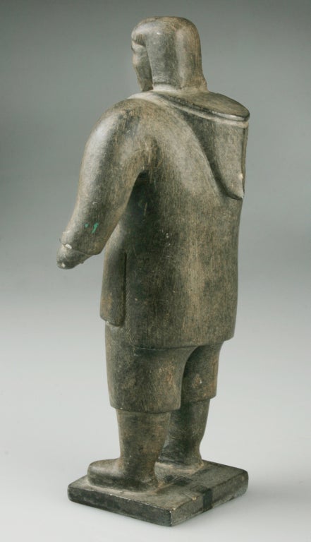 Mid-20th Century Inuit Hunter Carving