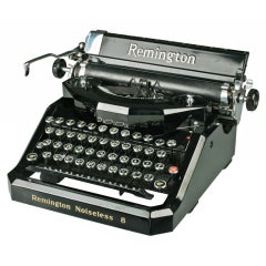 Art Deco Remington Noiseless Typewriter