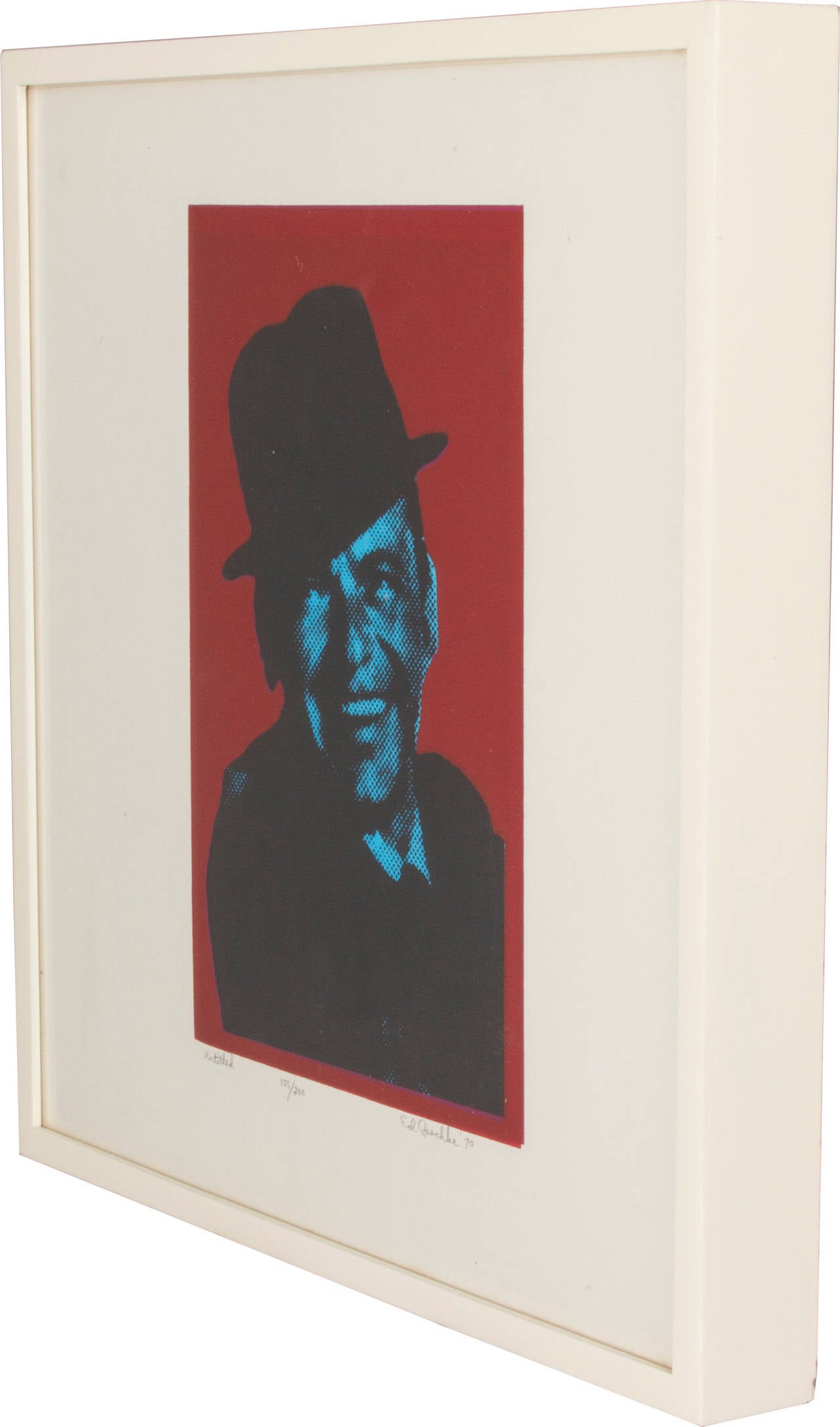 Frank Sinatra Lithograph by Ed Paschke In Excellent Condition In Chicago, IL