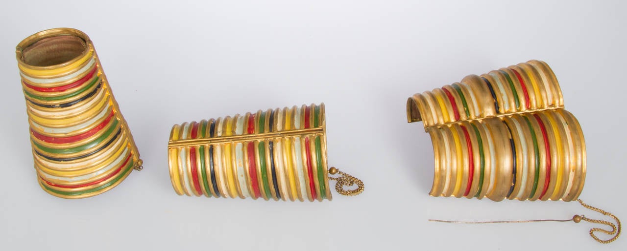 American Pair of Complete Egyptian Costumes from the Norman Crider Collection For Sale