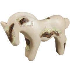 Marianna Von Allesch Mid Century Ceramic Sculpture Horse