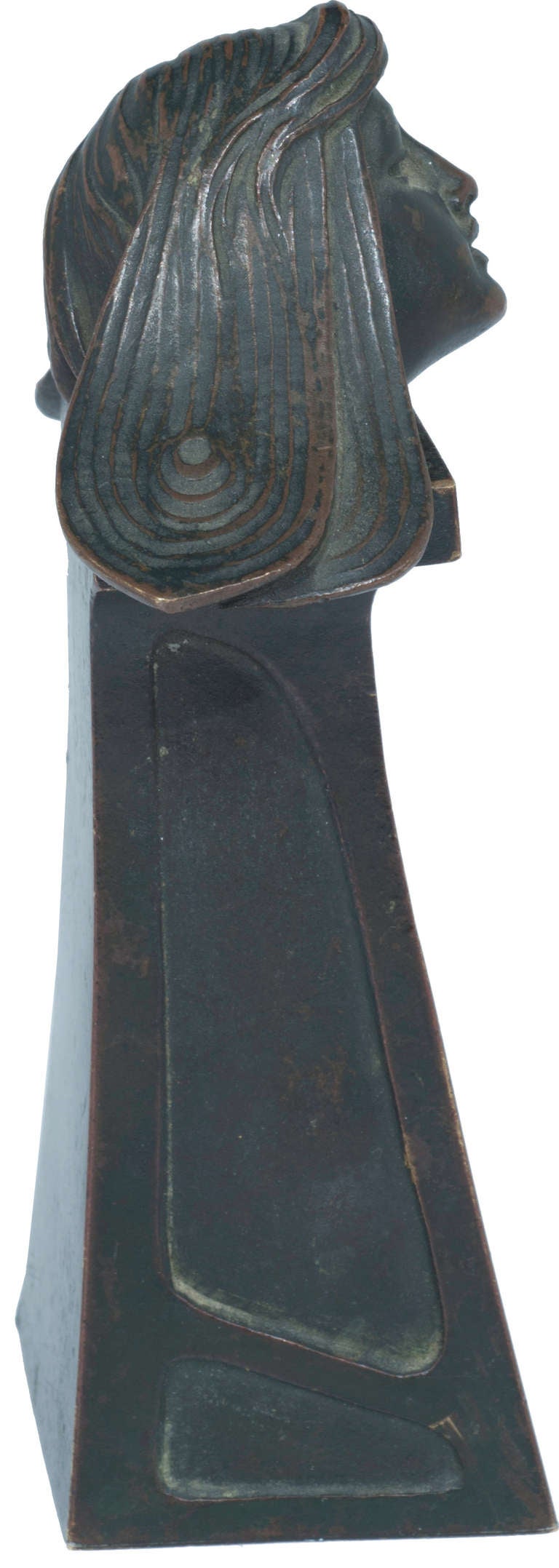 Bronze Art Nouveau Seal 