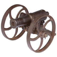 Antique Model Iron Cannon