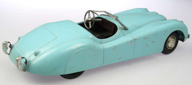 American Large 1950's Model Toy Jaguar Roadster