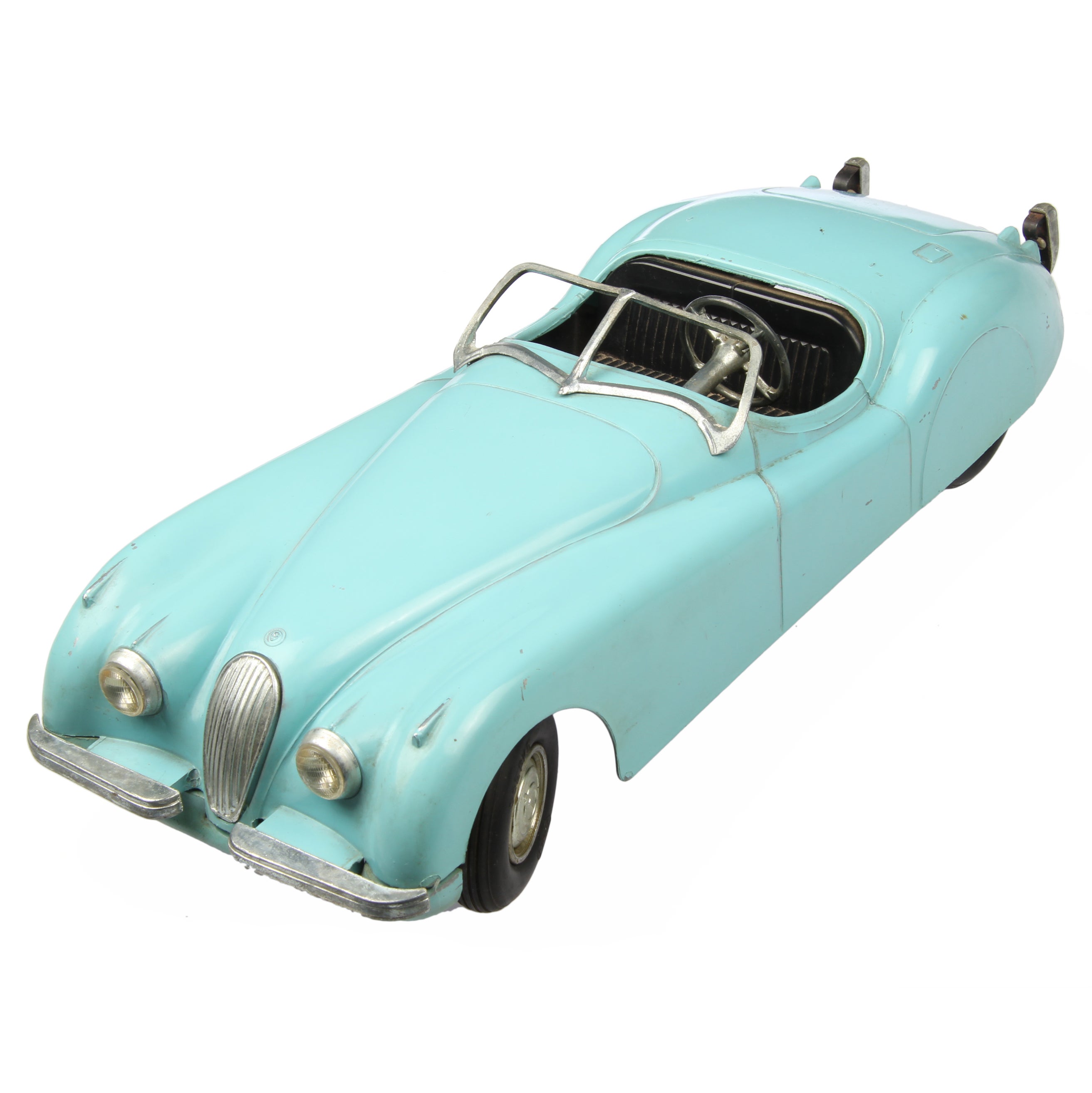 Large 1950's Model Toy Jaguar Roadster