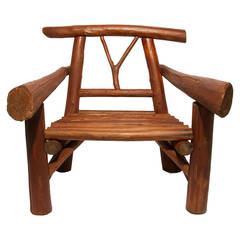 Used Moon Lake Ranch Rustic Chair
