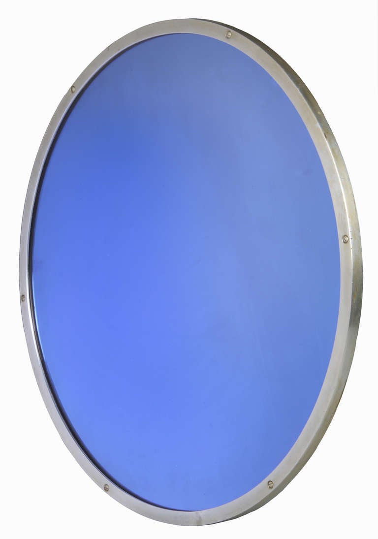 Machine Age Art Deco Pullman Railway Mirror