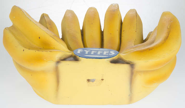 Papier Mâché Hand of FYFFES Bananas Advertising Art