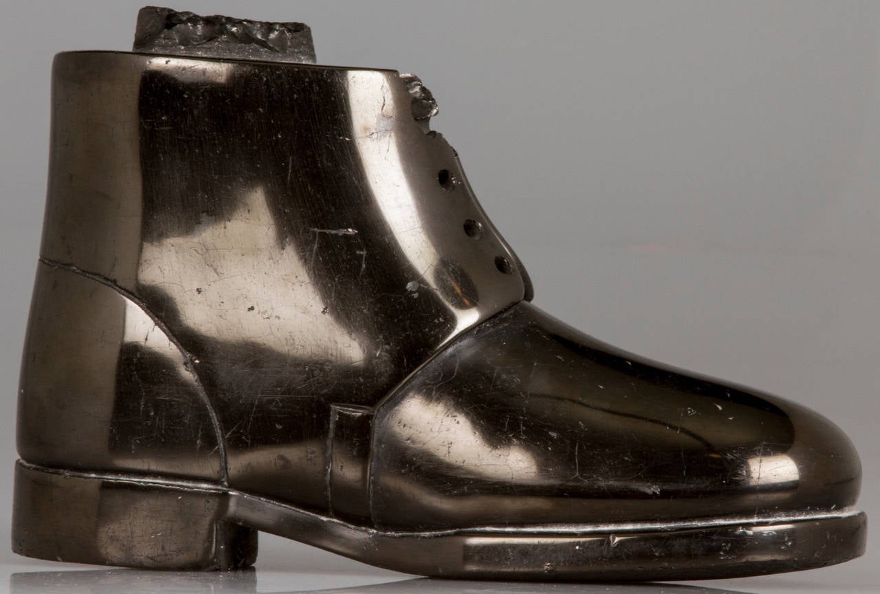 European Early Victorian Coal Boot For Sale