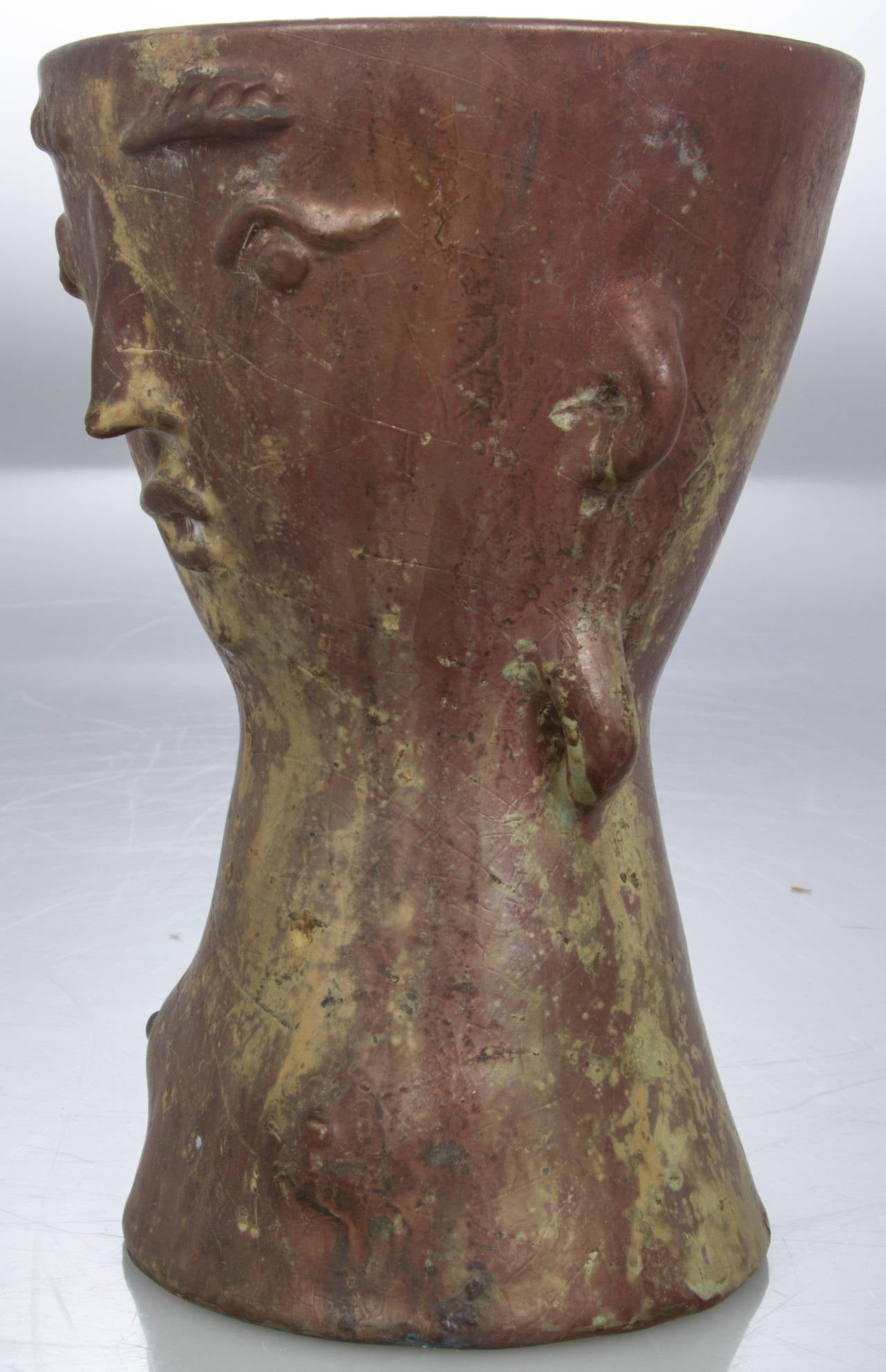 Italian Female Figural Bust Sculptural Vase 2