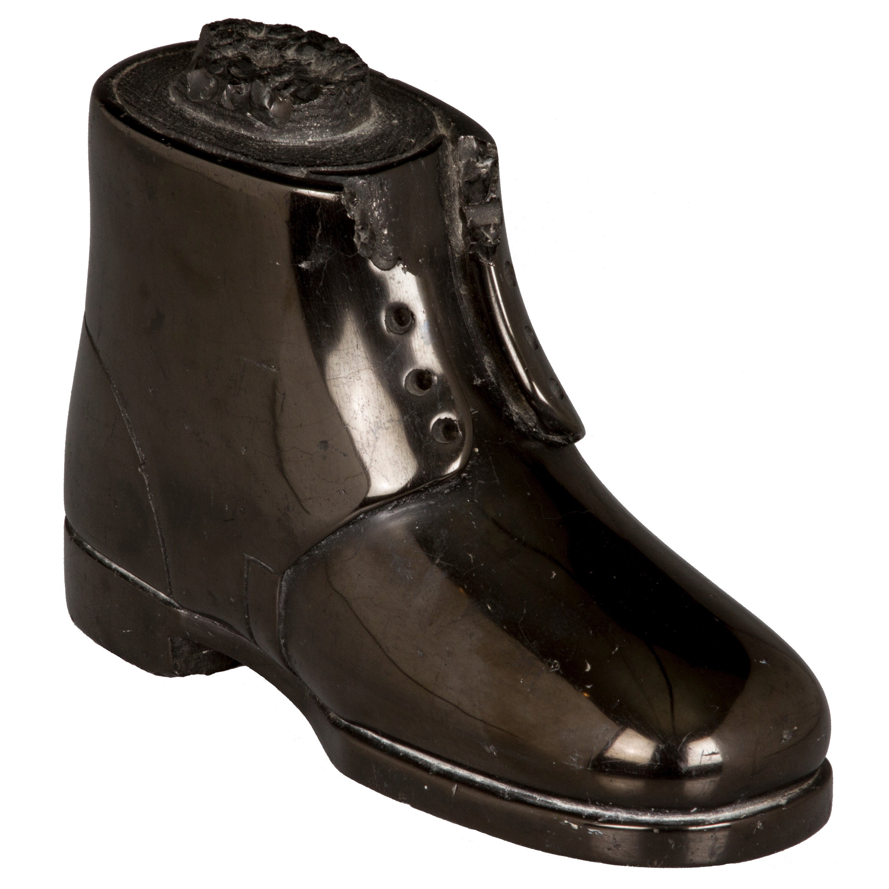 Early Victorian Coal Boot For Sale