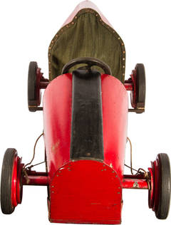 Folk Art 1930s Race Car Soap Box Derby