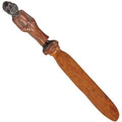 Hand Carved European Page Turner