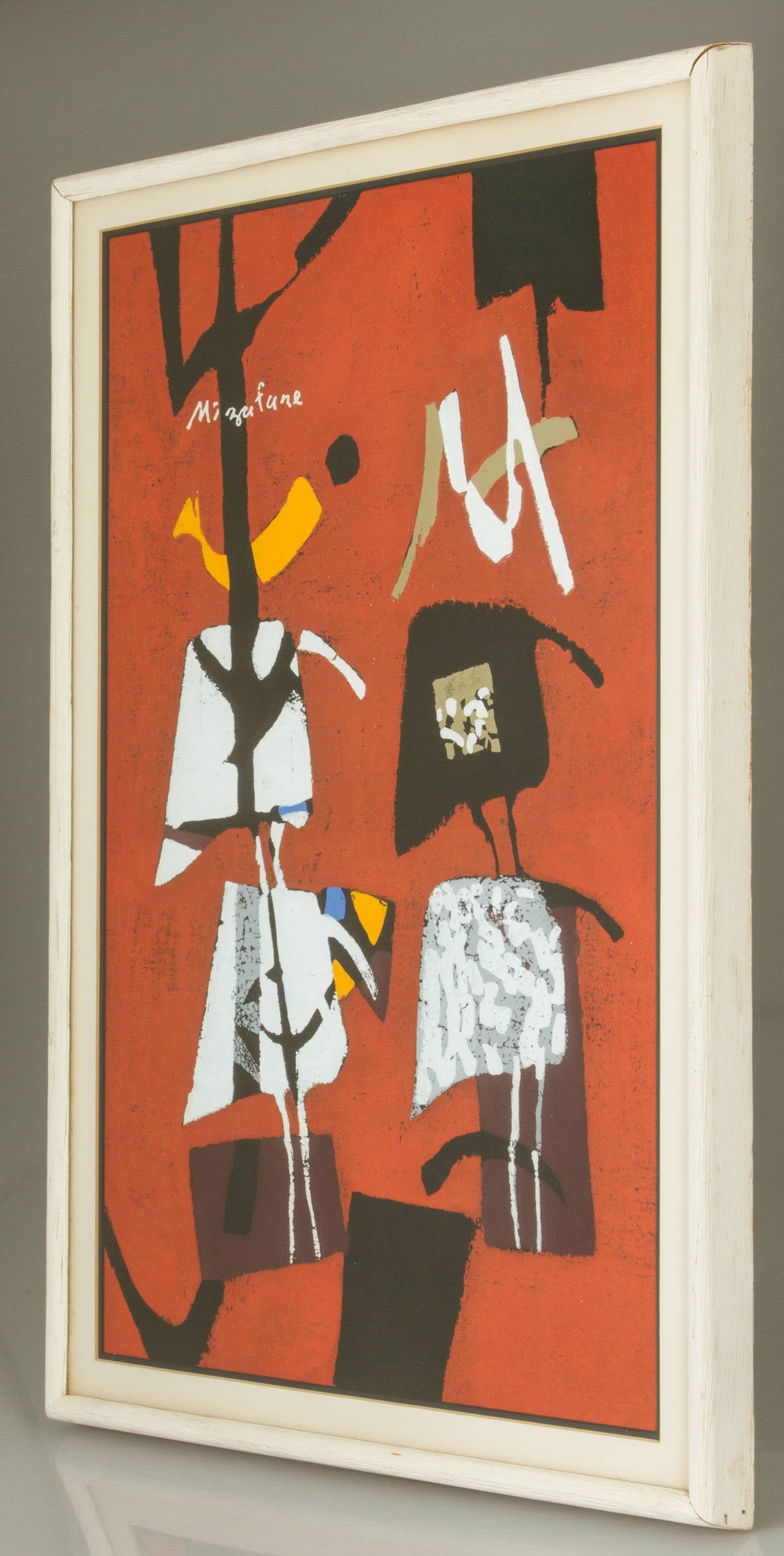 Print by Rokushu Mizufune In Excellent Condition For Sale In Chicago, IL