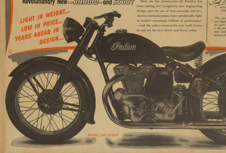 indian motorcycle posters