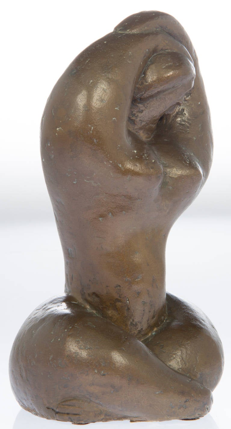 Sculptural Bronze of a Woman by Goodelman 1