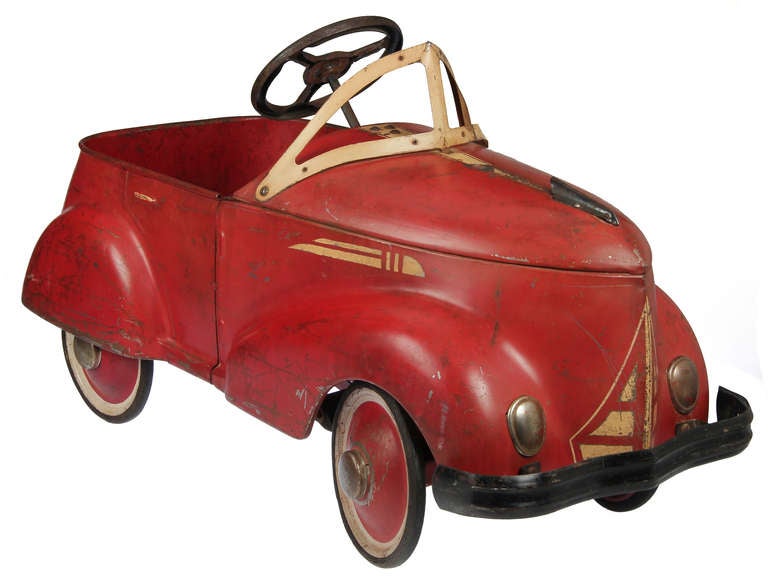 garton hot rod pedal car