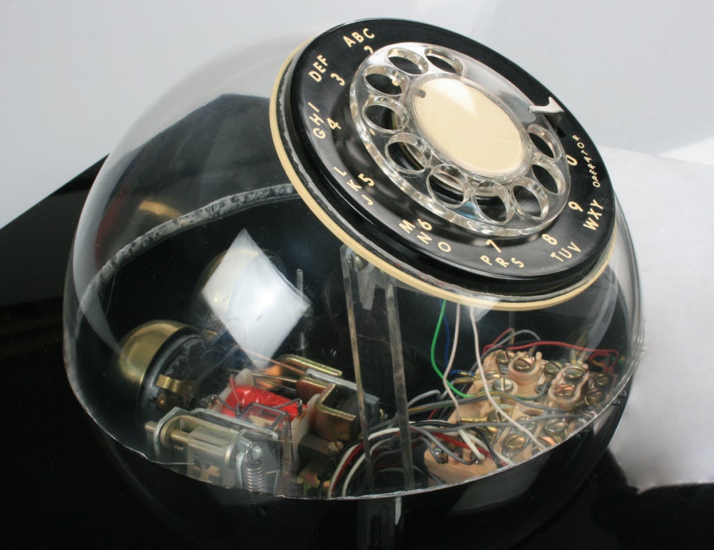 Late 20th Century ITT Space Age Bubble Telephone