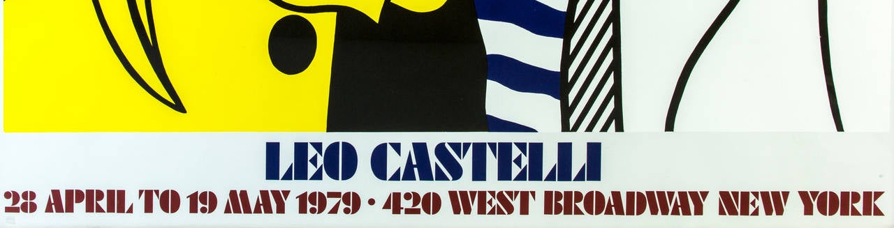 Lichtenstein for Leo Castelli, New York Poster 