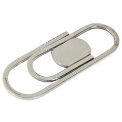 Oversize Tiffany  Sterling Silver Paper Clip