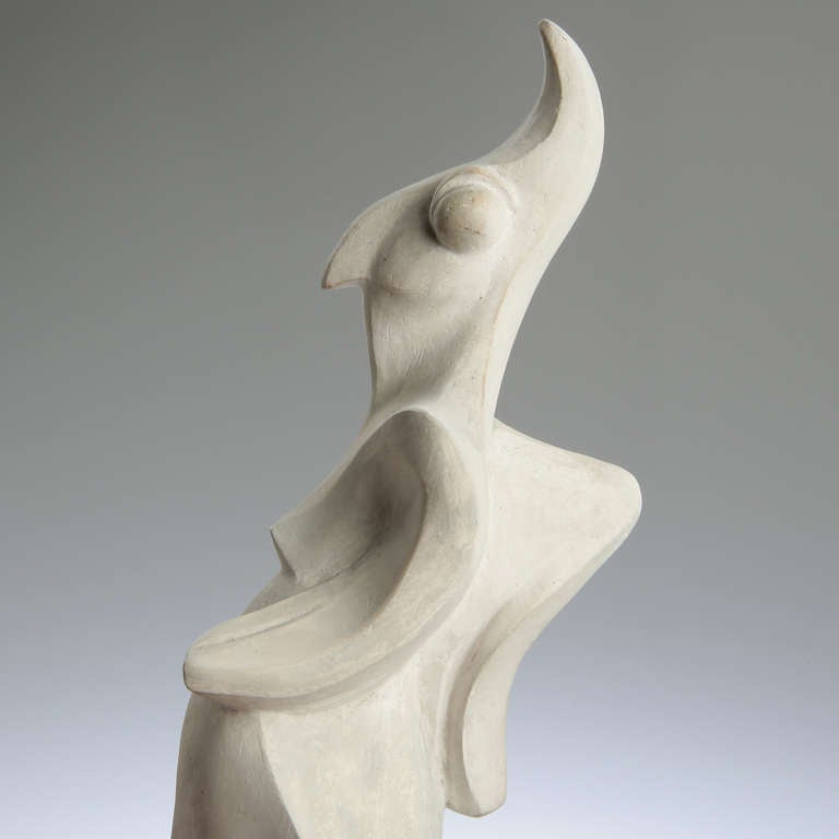 Mid-20th Century Surreal Bird Form Sculpture by Nina Koch Winkel