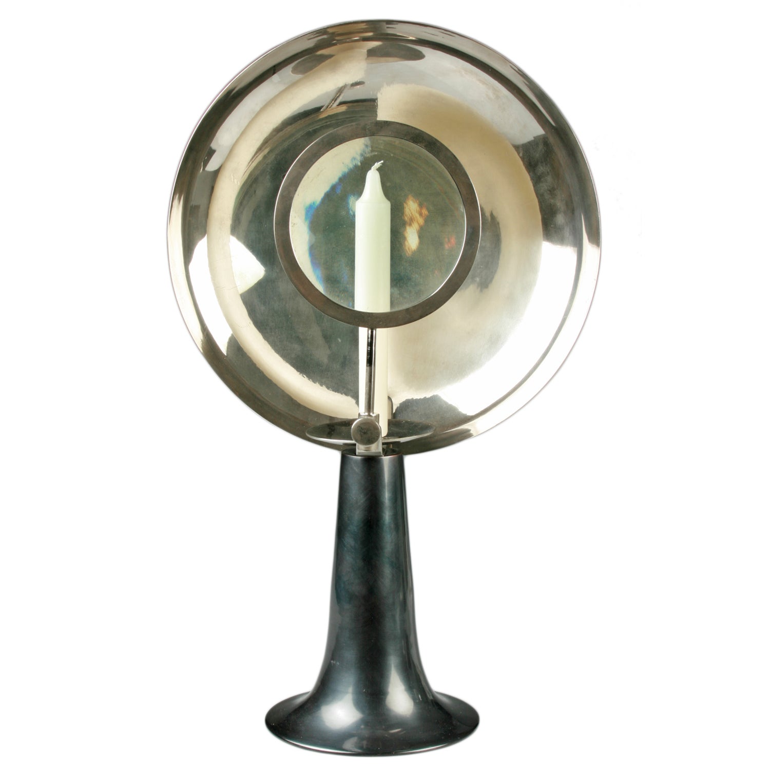 Vintage Parabolic Wick Lamp, A Magnifying Appartus