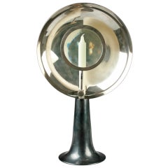 Vintage Parabolic Wick Lamp, A Magnifying Appartus