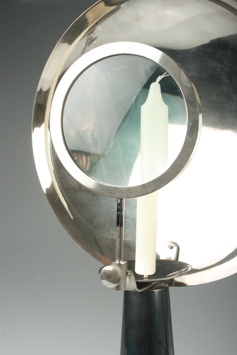 antique candle reflector