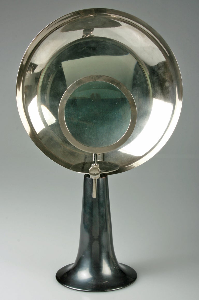 American Vintage Parabolic Wick Lamp, A Magnifying Appartus